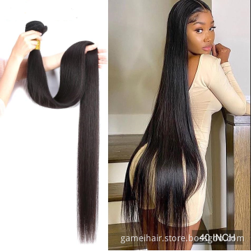 Unprocessed Mink Brazilian Human Hair From Single Virgin Donor Cuticle Aligned Strong Healthy Hair Bundles Double Weft Extension
